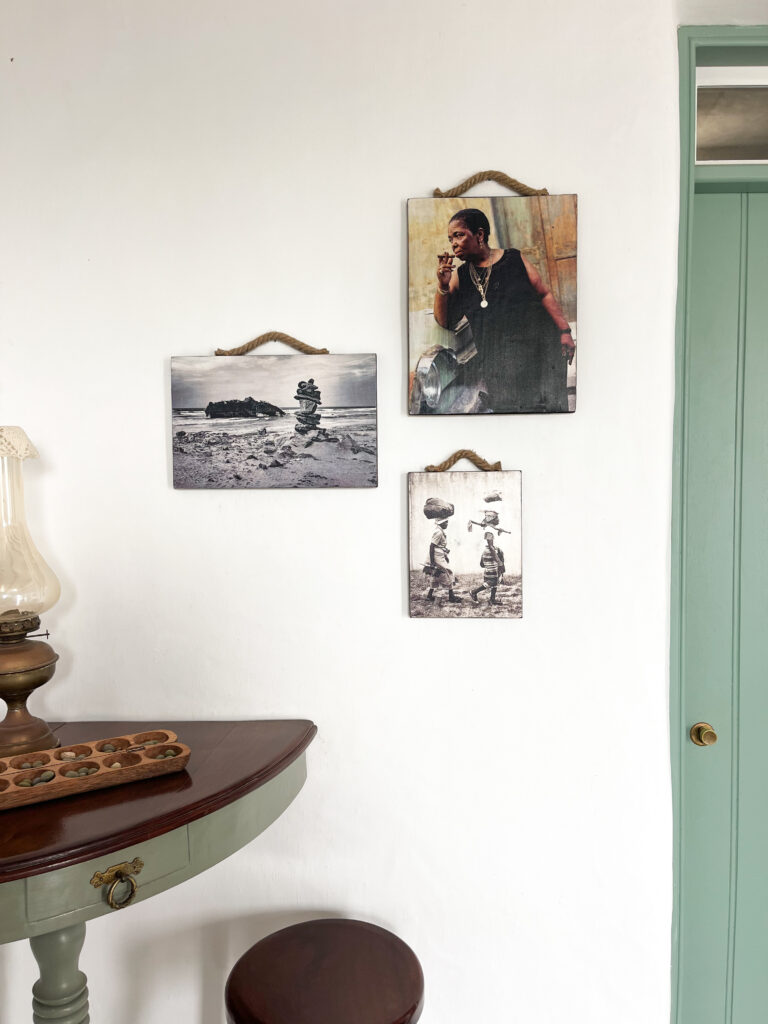 pictures of cabo verde history in museum sodade casa da cultura on the island of boa vista